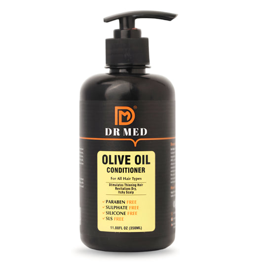 *DR MED Olive Oil Conditioner - 350ml - Paraben, Salt, Silicone, and Sulphate-Free Formula*