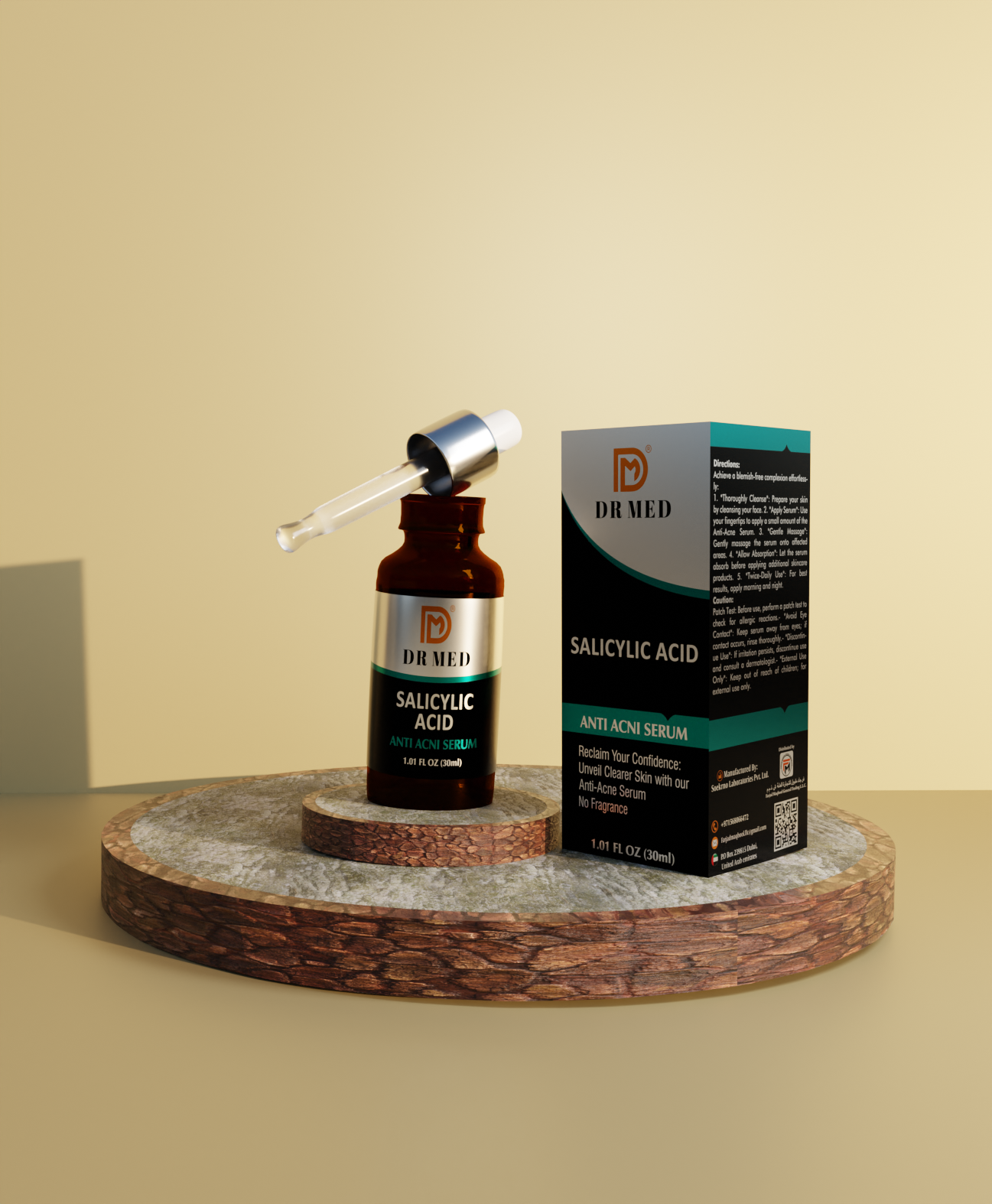 "DR MED Salicylic Acid Anti-Acne Serum: Combat Breakouts and Achieve Clear, Radiant Skin"