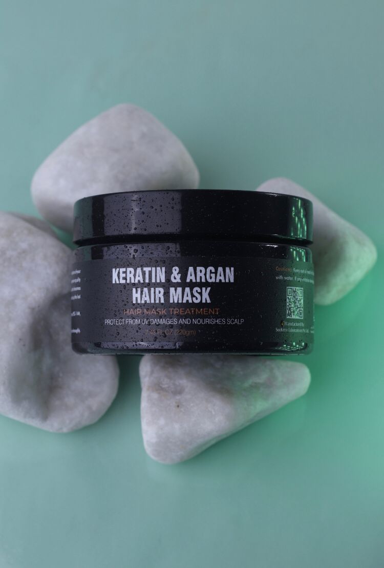 DR MED Keratin and Argan Hair Mask 220g.