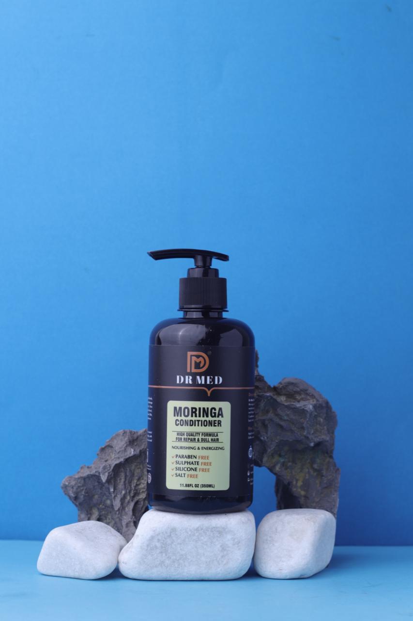 "DR MED Moringa Conditioner: Elevating Hair Wellness Through Natural Brilliance" 350ML.