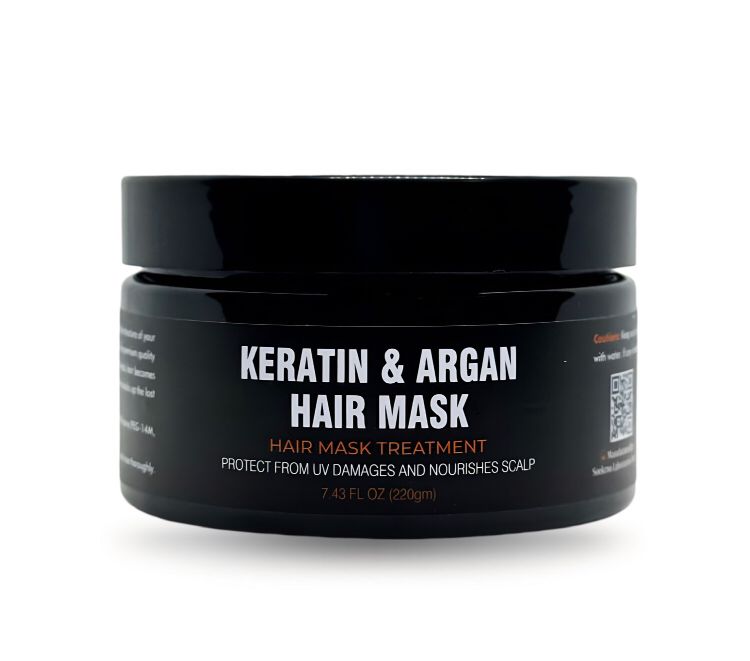 DR MED Keratin and Argan Hair Mask 220g.