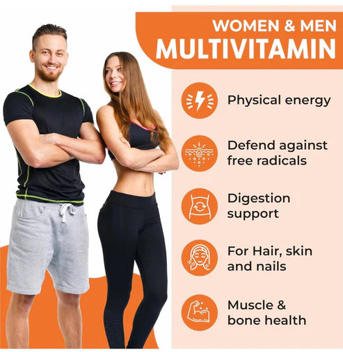 DR MED PACK OF 3 Deli-Med Multi-Vitamins & Minerals (Immunity, Energy Realse, Vitality, Skin & Hair