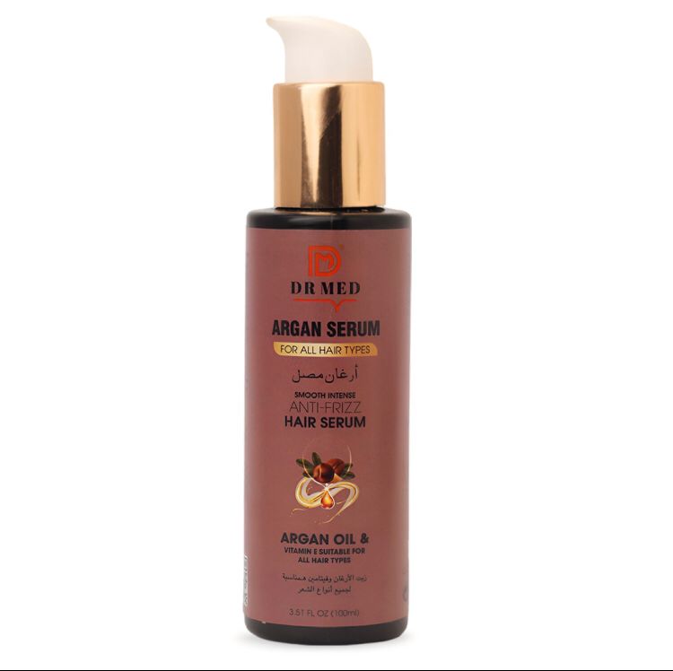 DR MED Argan Hair Serum (Smooth Intense Anti - Frizz Hair) 100ML.