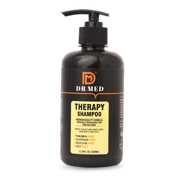 DR MED Therapy Sulphate Free - Paraben free - silicon free - salt free Shampoo - Best for Damaged hairs 350ml