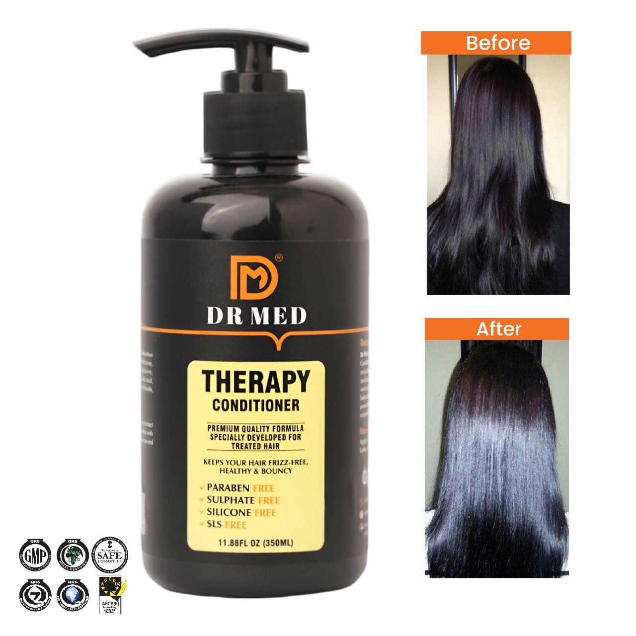 "DR MED Therapy Conditioner: Restorative Care for Strong, Healthy Hair - 350ML"