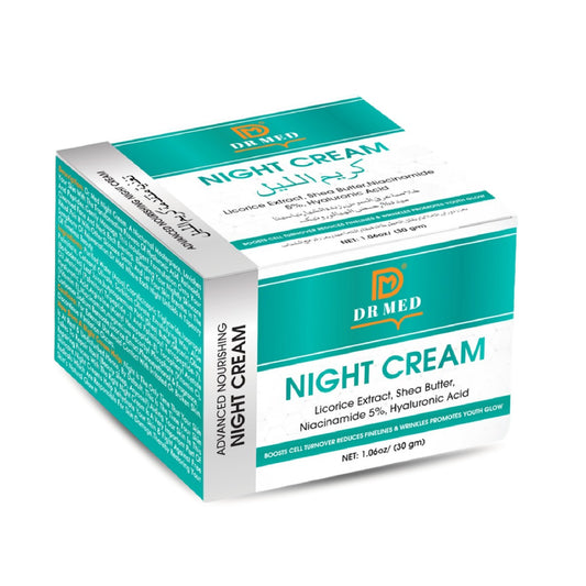 DR MED Night Cream: Overnight Radiance ( Advanced Nourishing ) 30g.