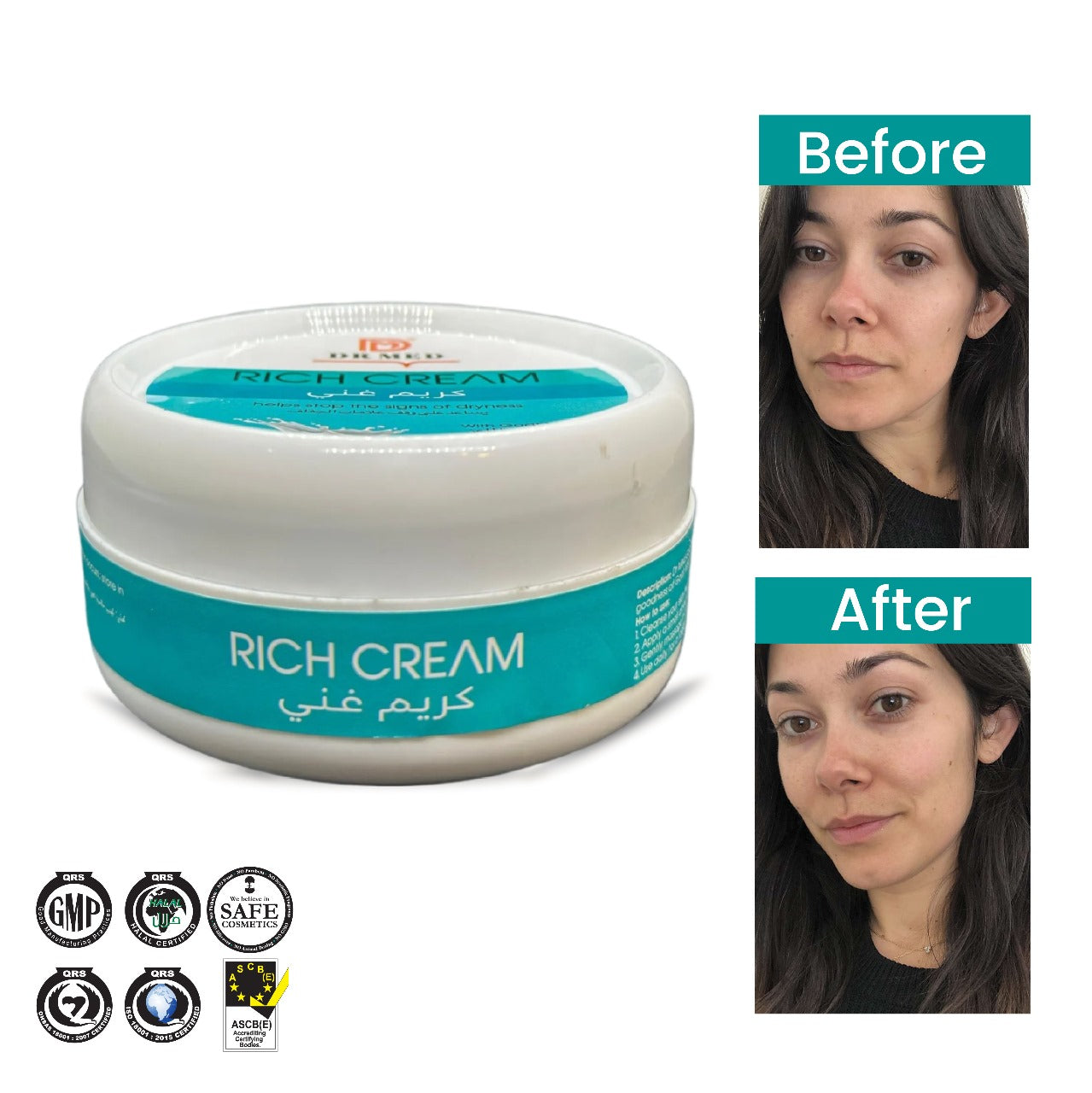 DR MED Rich Cream with Goat Milk - Nourish Your Skin for Lasting Radiance 100ML