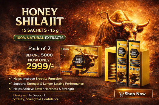 Pack of 2 "Honey Shilajit Plus Ginseng – Natural Energy, Strength & Vitality Formula"