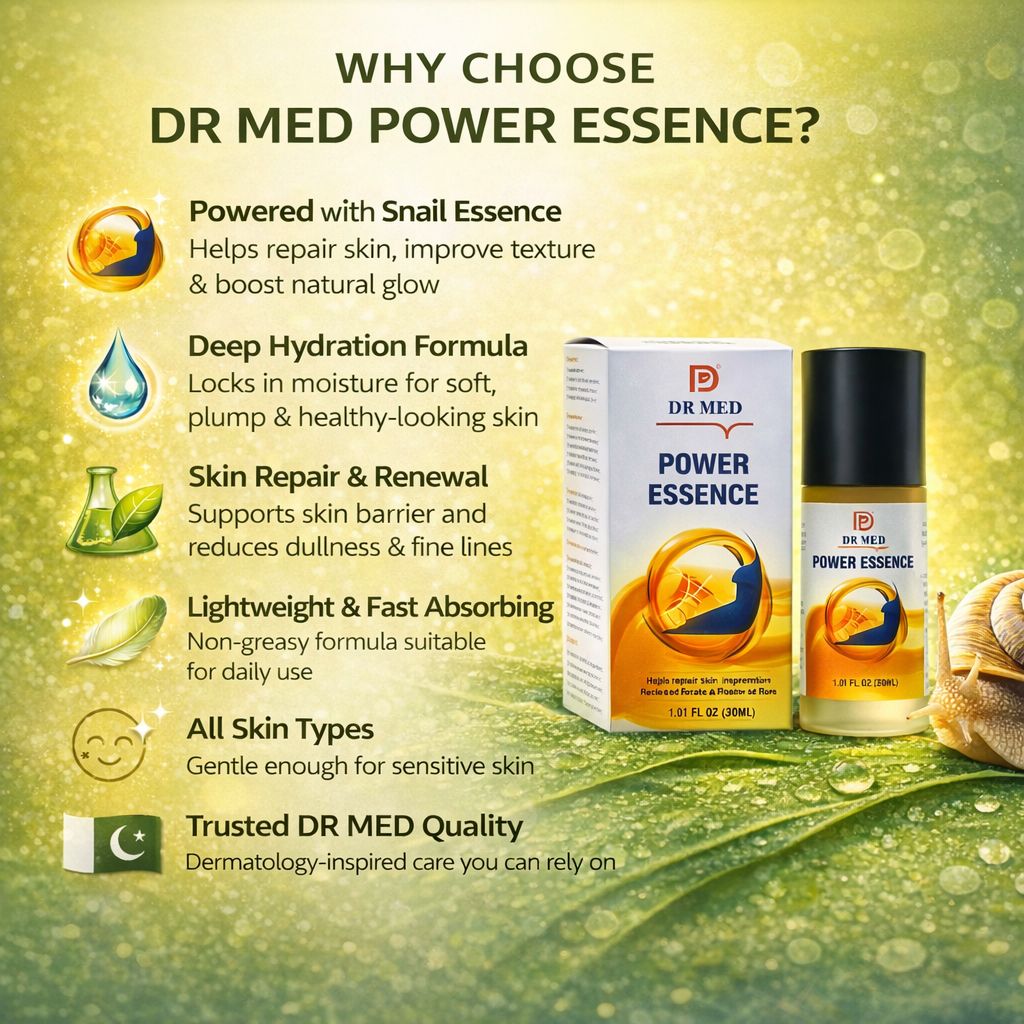 DR MED Power Essence: Unleash your skin's Potential 30ML.
