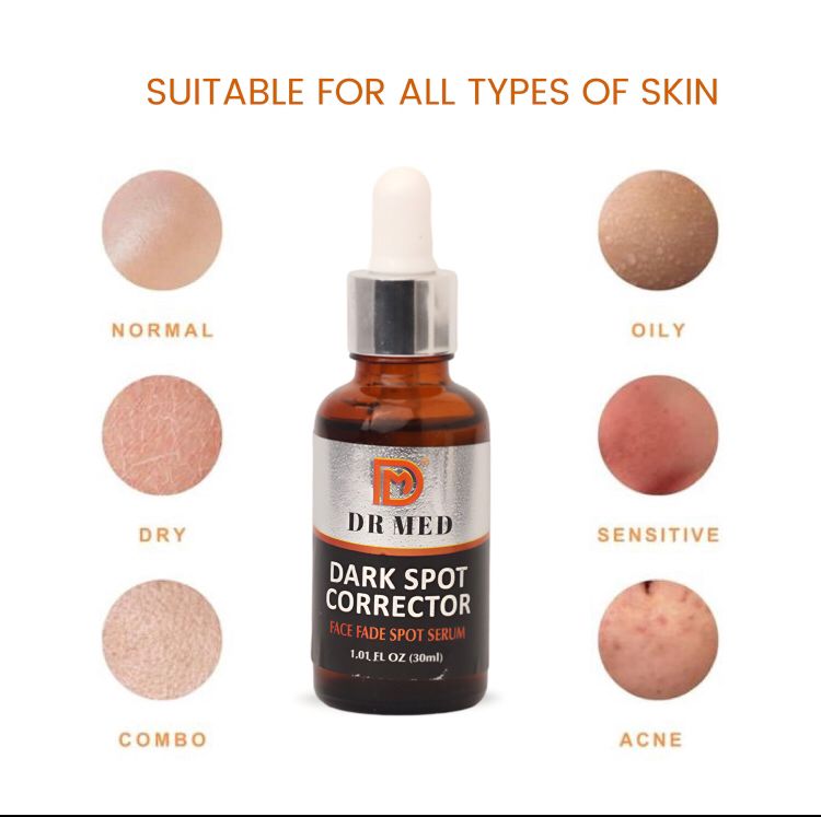 "DR MED Dark Spot Correcter Face Spot Serum: Brighten Your Skin, Even Out Tone, and Reduce Discoloration"