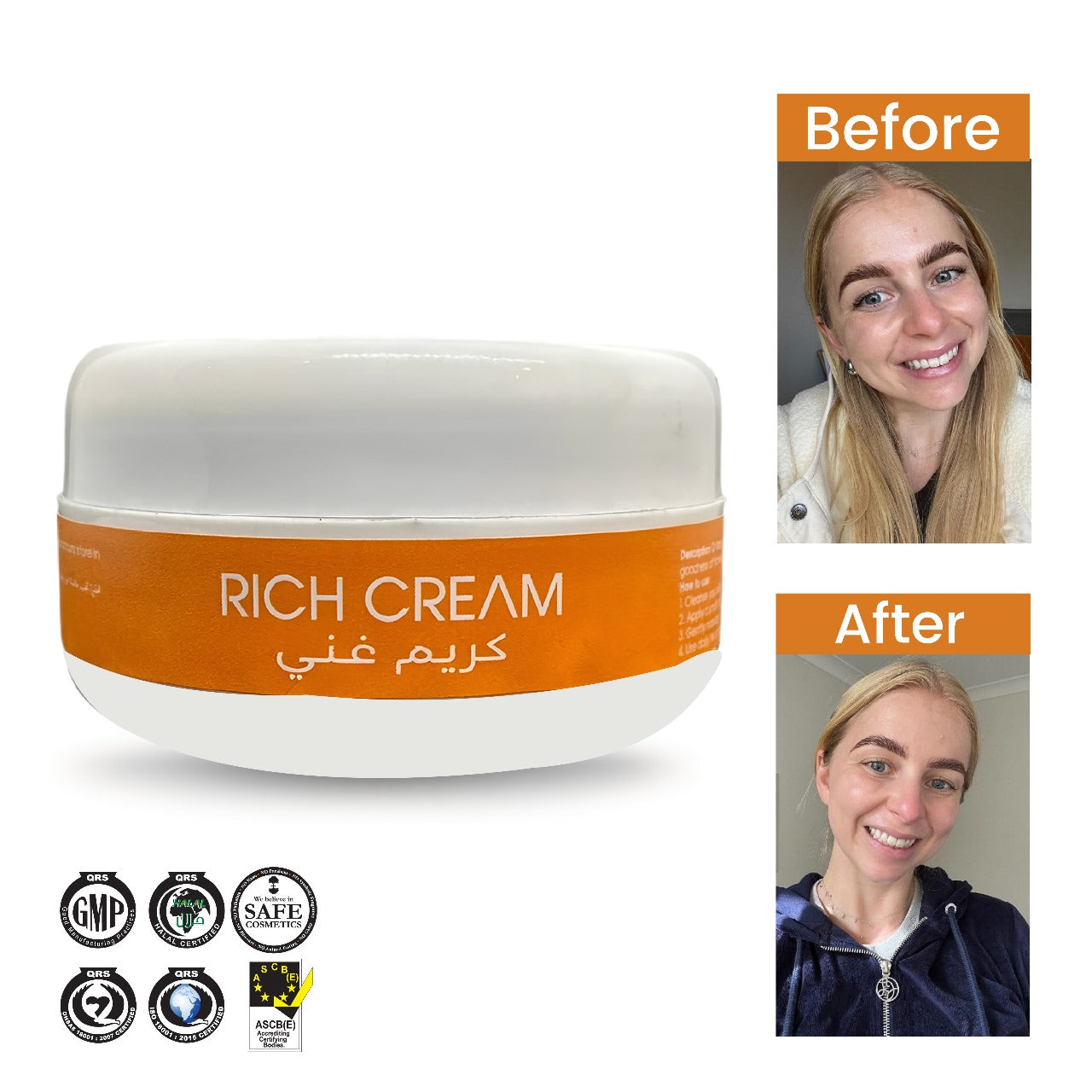 DR MED Rich Cream with Honey & Almond - Nourish Your Skin with Pure Delight 100ML