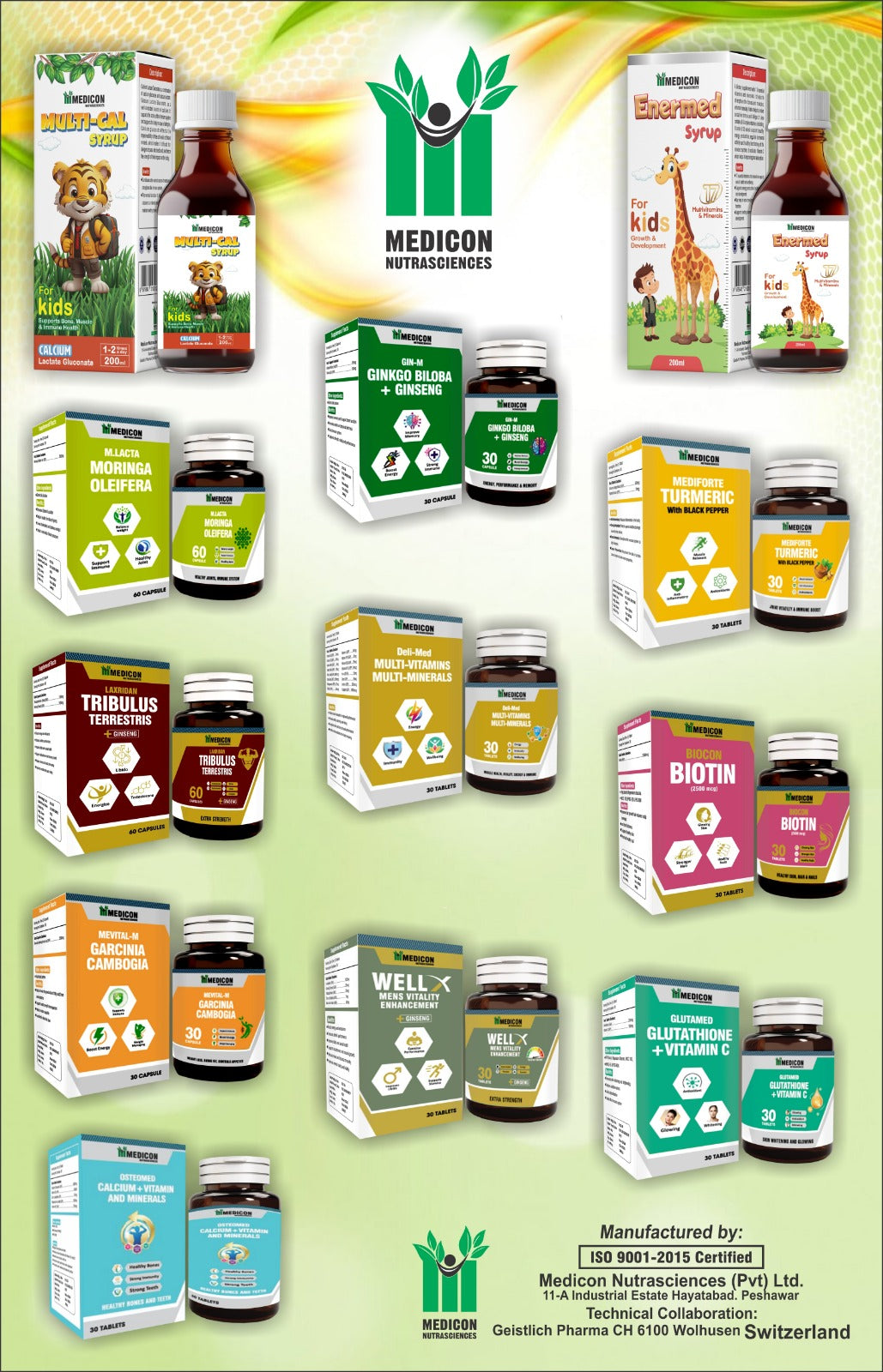"PACK OF 3  Glutamed Glutathione 250, Vitamin C 100: Advanced Skin Brightening and Glowing Enhancement - 30 Tablets"