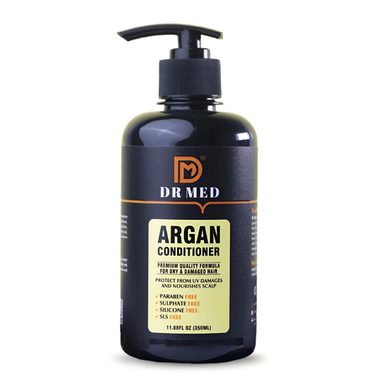 DR MED Argan Conditioner (Nourishing Elixir for Luxurious Hair Hydration and Vitality) 350ML.