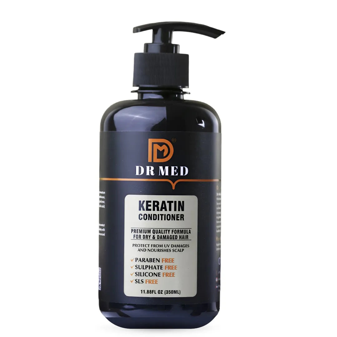 DR MED Keratin Conditioner for Strengthening and Revitalizing Hair 350ML.